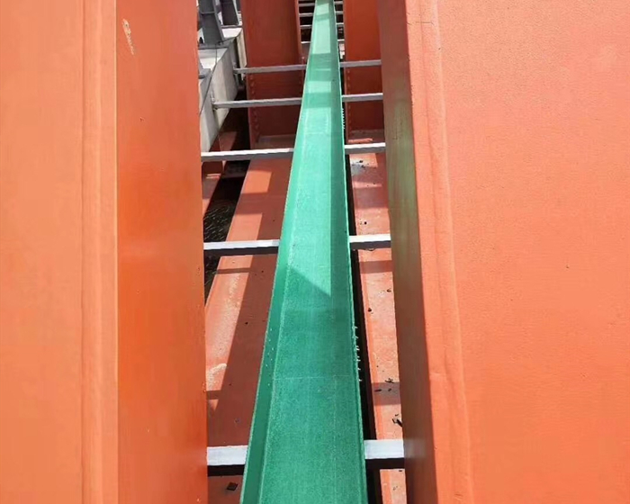 福建正確安裝玻璃鋼橋架過程